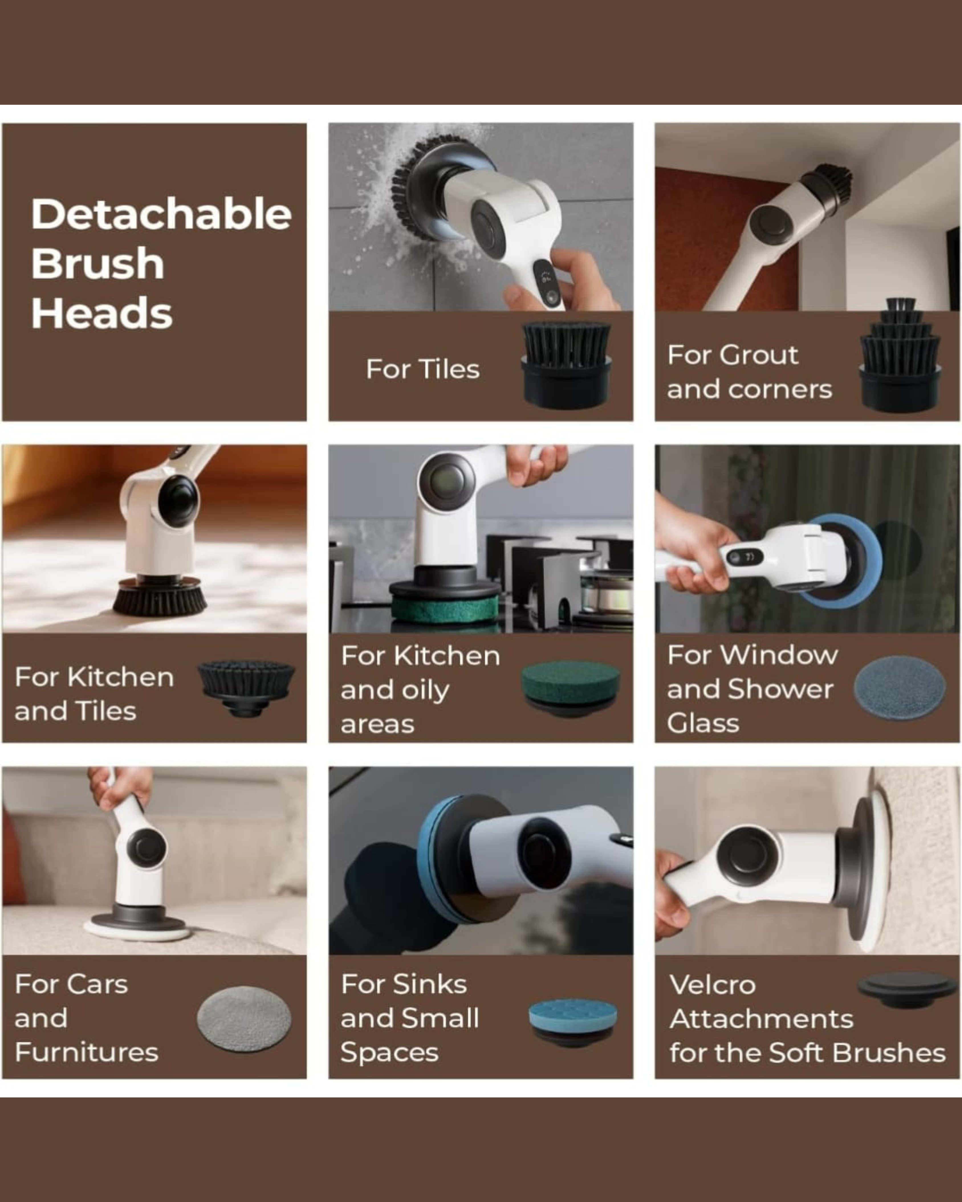 Cordless Electric Spin Scrubber – Clean Without Scrubbing