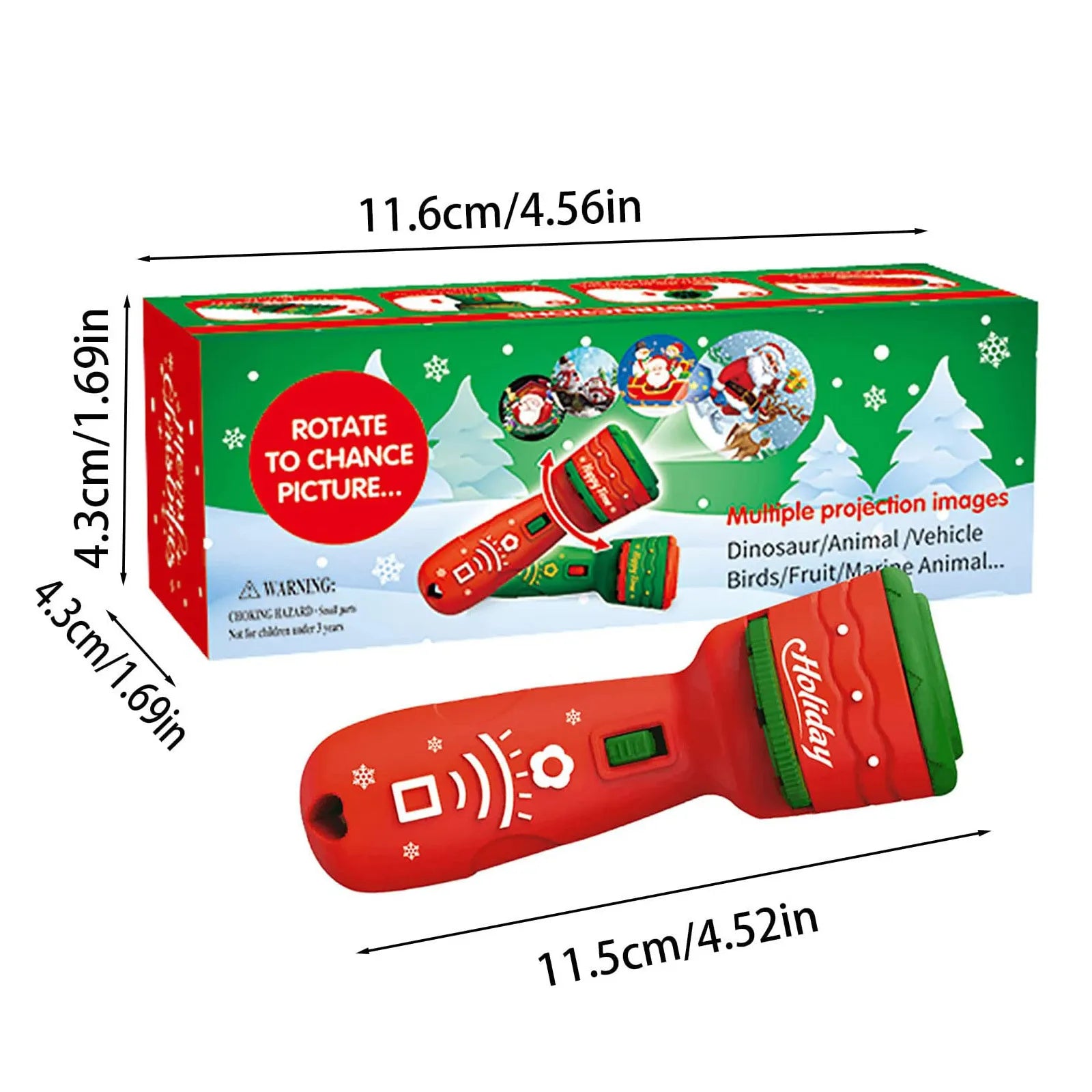Flashlight Projector Christmas Tree Christmas Toys Gifts