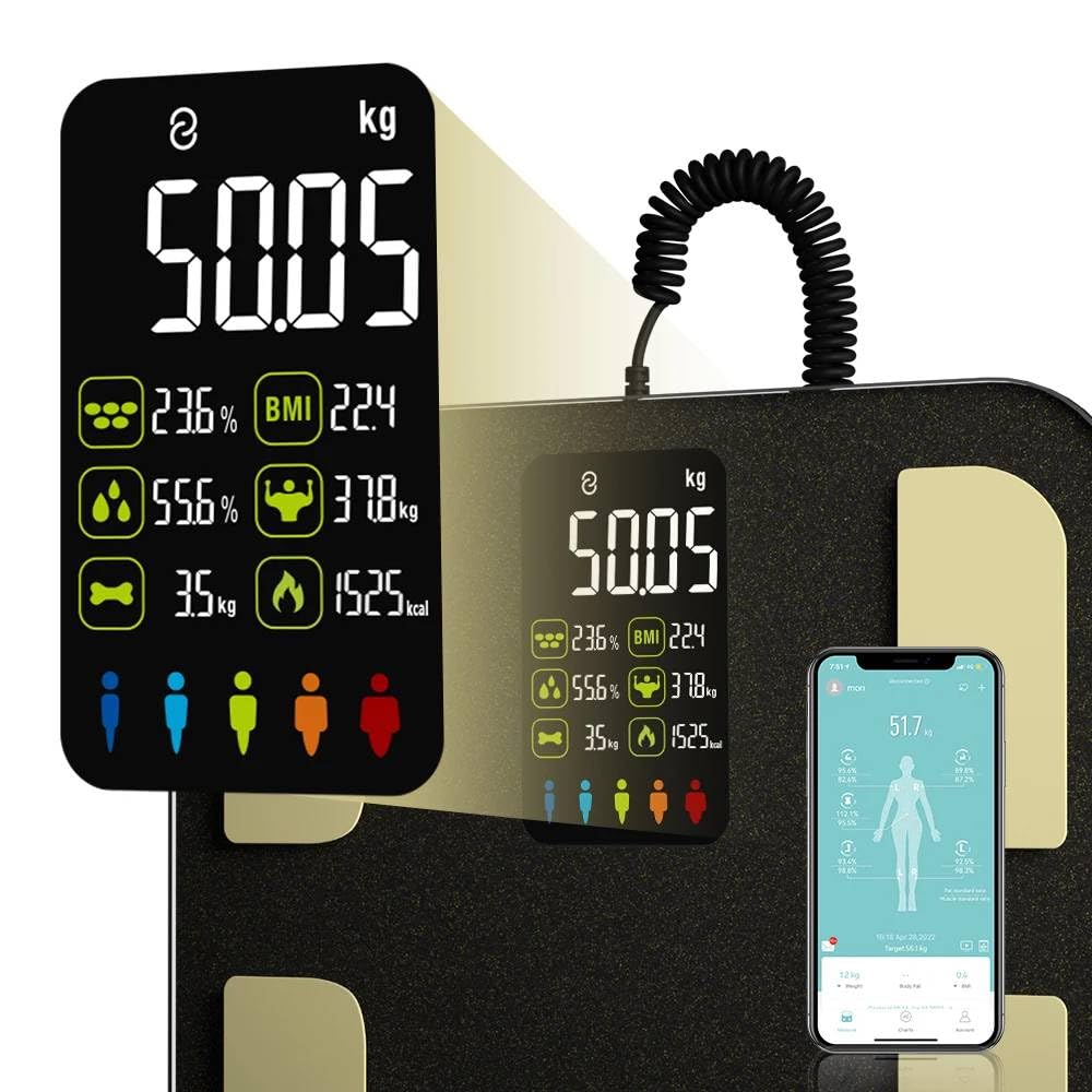 Smart Bioimpedance Scale with App | Track Body Composition Beyond Weight
